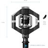 image:imageCrankbrothers Candy ClipIn MTB Bike Pedal  GravelXCTrail Lightweight Bicycle Pedal 4 Sided Entry Customizable Float Premium BearingsBlack
