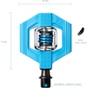 image:imageCrankbrothers Candy ClipIn MTB Bike Pedal  GravelXCTrail Lightweight Bicycle Pedal 4 Sided Entry Customizable Float Premium BearingsBlue