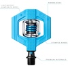 image:imageCrankbrothers Candy ClipIn MTB Bike Pedal  GravelXCTrail Lightweight Bicycle Pedal 4 Sided Entry Customizable Float Premium BearingsBlue