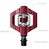 image:imageCrankbrothers Candy ClipIn MTB Bike Pedal  GravelXCTrail Lightweight Bicycle Pedal 4 Sided Entry Customizable Float Premium BearingsDark red