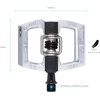 image:imageCrankbrothers Mallet MTB Bike PedalHigh Polish Silver