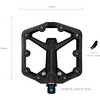 image:imageCrankbrothers Stamp Flat MTB Pedals  SizeSpecific Lightweight Versatile Durable Bike PedalsBlack