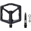image:imageCrankbrothers Stamp Flat MTB Pedals  SizeSpecific Lightweight Versatile Durable Bike PedalsBlack