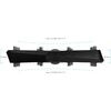 image:imageCrankbrothers Stamp Flat MTB Pedals  SizeSpecific Lightweight Versatile Durable Bike PedalsBlack