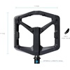 image:imageCrankbrothers Stamp Flat MTB Pedals  SizeSpecific Lightweight Versatile Durable Bike PedalsBlack