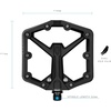 image:imageCrankbrothers Stamp Flat MTB Pedals  SizeSpecific Lightweight Versatile Durable Bike PedalsBlack