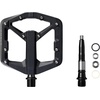 image:imageCrankbrothers Stamp Flat MTB Pedals  SizeSpecific Lightweight Versatile Durable Bike PedalsBlack