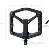 image:imageCrankbrothers Stamp Flat MTB Pedals  SizeSpecific Lightweight Versatile Durable Bike PedalsBlack