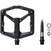image:imageCrankbrothers Stamp Flat MTB Pedals  SizeSpecific Lightweight Versatile Durable Bike PedalsBlack