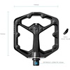 image:imageCrankbrothers Stamp Flat MTB Pedals  SizeSpecific Lightweight Versatile Durable Bike PedalsBlack