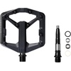 image:imageCrankbrothers Stamp Flat MTB Pedals  SizeSpecific Lightweight Versatile Durable Bike PedalsBlack