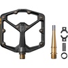 image:imageCrankbrothers Stamp Flat MTB Pedals  SizeSpecific Lightweight Versatile Durable Bike PedalsBlack and gold