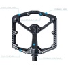 image:imageCrankbrothers Stamp Flat MTB Pedals  SizeSpecific Lightweight Versatile Durable Bike PedalsBlack and white