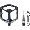 image:imageCrankbrothers Stamp Flat MTB Pedals  SizeSpecific Lightweight Versatile Durable Bike PedalsBlack and white