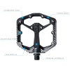 image:imageCrankbrothers Stamp Flat MTB Pedals  SizeSpecific Lightweight Versatile Durable Bike PedalsBlack and white