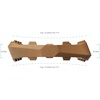 image:imageCrankbrothers Stamp Flat MTB Pedals  SizeSpecific Lightweight Versatile Durable Bike PedalsBrown
