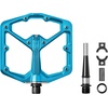 image:imageCrankbrothers Stamp Flat MTB Pedals  SizeSpecific Lightweight Versatile Durable Bike PedalsElectric blue