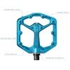 image:imageCrankbrothers Stamp Flat MTB Pedals  SizeSpecific Lightweight Versatile Durable Bike PedalsElectric blue