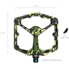 image:imageCrankbrothers Stamp Flat MTB Pedals  SizeSpecific Lightweight Versatile Durable Bike PedalsGreen Lime Splatter