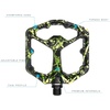 image:imageCrankbrothers Stamp Flat MTB Pedals  SizeSpecific Lightweight Versatile Durable Bike PedalsGreen Lime Splatter