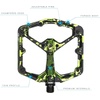 image:imageCrankbrothers Stamp Flat MTB Pedals  SizeSpecific Lightweight Versatile Durable Bike PedalsGreen Lime Splatter