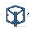 image:imageCrankbrothers Stamp Flat MTB Pedals  SizeSpecific Lightweight Versatile Durable Bike PedalsNavy Blue