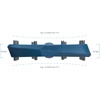 image:imageCrankbrothers Stamp Flat MTB Pedals  SizeSpecific Lightweight Versatile Durable Bike PedalsNavy Blue