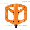 image:imageCrankbrothers Stamp Flat MTB Pedals  SizeSpecific Lightweight Versatile Durable Bike PedalsOrange