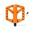 image:imageCrankbrothers Stamp Flat MTB Pedals  SizeSpecific Lightweight Versatile Durable Bike PedalsOrange