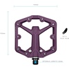 image:imageCrankbrothers Stamp Flat MTB Pedals  SizeSpecific Lightweight Versatile Durable Bike PedalsPurple