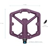 image:imageCrankbrothers Stamp Flat MTB Pedals  SizeSpecific Lightweight Versatile Durable Bike PedalsPurple