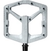 image:imageCrankbrothers Stamp Flat MTB Pedals  SizeSpecific Lightweight Versatile Durable Bike PedalsRaw and silver