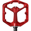 image:imageCrankbrothers Stamp Flat MTB Pedals  SizeSpecific Lightweight Versatile Durable Bike PedalsRed