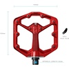 image:imageCrankbrothers Stamp Flat MTB Pedals  SizeSpecific Lightweight Versatile Durable Bike PedalsRed
