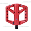 image:imageCrankbrothers Stamp Flat MTB Pedals  SizeSpecific Lightweight Versatile Durable Bike PedalsRed