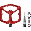 image:imageCrankbrothers Stamp Flat MTB Pedals  SizeSpecific Lightweight Versatile Durable Bike PedalsRed