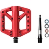 image:imageCrankbrothers Stamp Flat MTB Pedals  SizeSpecific Lightweight Versatile Durable Bike PedalsRed