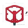 image:imageCrankbrothers Stamp Flat MTB Pedals  SizeSpecific Lightweight Versatile Durable Bike PedalsRed