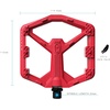 image:imageCrankbrothers Stamp Flat MTB Pedals  SizeSpecific Lightweight Versatile Durable Bike PedalsRed