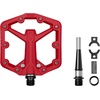 image:imageCrankbrothers Stamp Flat MTB Pedals  SizeSpecific Lightweight Versatile Durable Bike PedalsRed