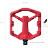 image:imageCrankbrothers Stamp Flat MTB Pedals  SizeSpecific Lightweight Versatile Durable Bike PedalsRed