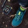 image:imageCrankbrothers Stamp Lace Flat MTB ShoesLime Green Splatter