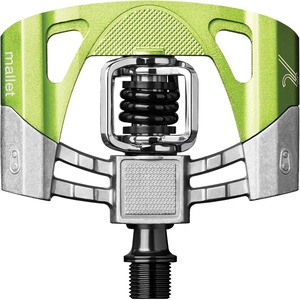 image:imageCrankbrothers Mallet MTB Bike PedalRaw and green