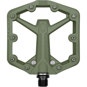 image:imageCrankbrothers Stamp Flat MTB Pedals  SizeSpecific Lightweight Versatile Durable Bike PedalsGreen