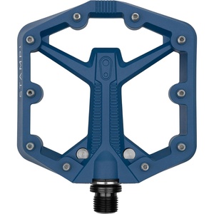 image:imageCrankbrothers Stamp Flat MTB Pedals  SizeSpecific Lightweight Versatile Durable Bike PedalsNavy Blue