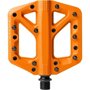 image:imageCrankbrothers Stamp Flat MTB Pedals  SizeSpecific Lightweight Versatile Durable Bike PedalsOrange